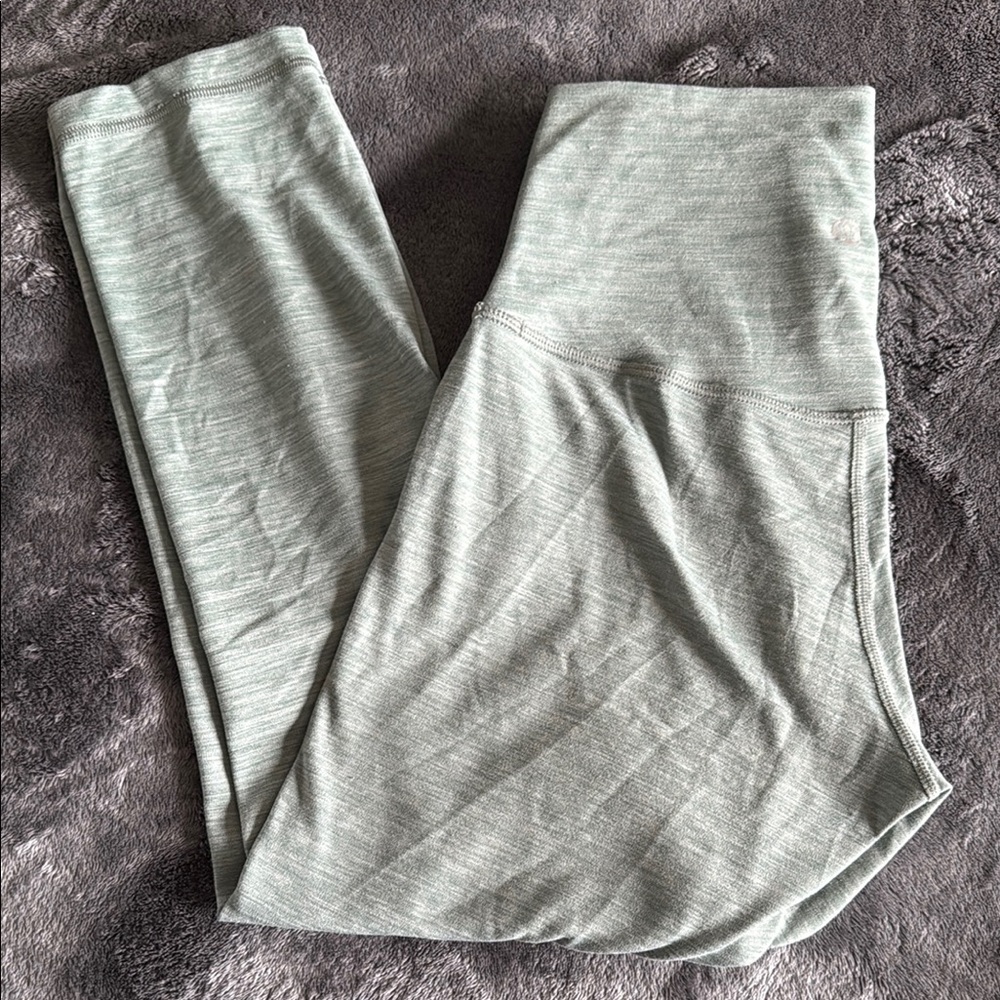 Lululemon Athletica Heathered Gray Leggings
